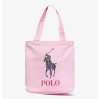 在飛比找蝦皮購物優惠-🐎Polo Ralph Lauren 大馬帆布托特包手提包 