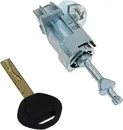 Front Left Side Door Lock Cylinder Barrel with 1 Key, for BMW, E46 3-Series 325Ci Auto Ignition Lock Cylinder