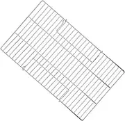 STOBAZA Convenient Iron Wire Cooling Rack for Outdoor Baking Heavy Duty Wire Rack for Bread Cookies and Cakes Easy to Clean and Dishwasher Safe Grilling Accessory