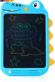 Blue Dinosaur LCD Writing Tablet for Kids, Creative Doodle Drawing Pad for Boys