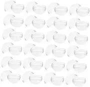 Cabilock 50pcs Round Vending Capsules: Empty Clear Plastic Balls For Claw Machines Party Decorations Candy Containers And