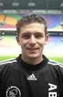 Romanian goalkeeper Bogdan Lobont at Duth football club Ajax Amste- Old Photo