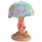 Stained Plant Series Table Lamp Bedroom Bedside Mushroom Retro Table7027