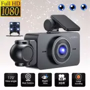 1080P Wifi Dashcam Car 3 Channel Camera Recorder Front Inside Rear Camera Video