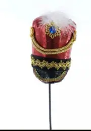 Katherine's Collection Nutcracker Hat Pick Tree Christmas Decor NEW 22-922631