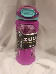 Zulu 12 oz. Water Bottle Leak Free Anti Microbial Spout Flip Lid
