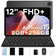 2025 DOOGEE T36 12 inch Tablet 8GB+256GB 8800mAh Android 15 Tablet Widevine L1