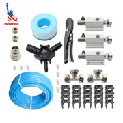For Compressed Air Line System Max Line 3/4" Shop Piping Kit Rapid Air Maxline