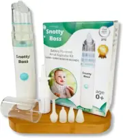 Snotty Boss - Nasal Aspirator – Australian Owned Premium Nasal Kit Incl Saline S