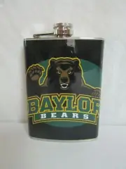 Baylor Bears Stainless Steel 8oz. Hip Flask FB17BB1