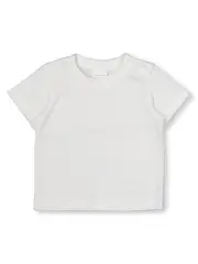 Baby Cotton Plain Short Sleeve Tee