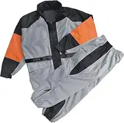 NexGen Women's Rain Suit (Black/Silver, 4X-Large)