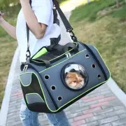 Pet Carrier, Capsule Breathable Pet Carrier 17.3″ X 10.2″ X 10.2″