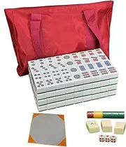 Mahjong Set - Selected Environmentally Friendly and Healthy Production, Boutique Majong Set Mah Jong Mah Jongg Sets Majiang,Big/Small Style,A,XXXL