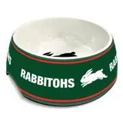 South Sydney Rabbitohs NRL Team Design 710ml Melamine Dog Bowl