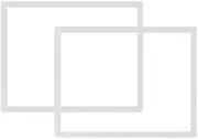 2PCS Replacement Upper LCD Screen Lens Plastic Cover for DS Lite NDSL Console White