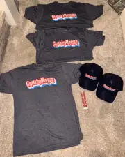 Captain Morgan Rum Promo Kit - NEW! Tshirts/hats/shot glasses