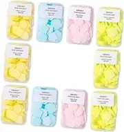 16 Boxes of Hand Washing Scented Soaps Soap Flakes for Travel Paper Soap Sheets Disposable Soap Sheets Convenient Soap Flakes Hand Wash Soap Flakes