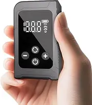 Mini Bike Tire Air Pump, 600mAh Batter, Quickly inflate to 150 PSI in 25 s, for Bike, Motorcycle, Balls