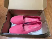 Clarks Breeze CloudStepper Casual Shoes Sz 6M Bright Coral