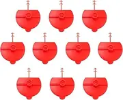 Fan Spray Nozzle, 10x Flat Spray Nozzle Foam Sprinkler, Reusable Polyurethane Spume Outlet, Glue Also Caulk Pipe for Backpack Sprayer, Garden and Froth Application