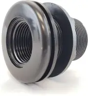 Lifegard Aquatics 3/4-Inch Double Threaded Bulkhead