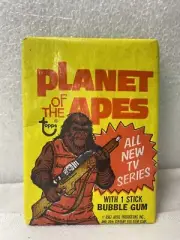 Topps 1975 Planet Of The Apes TV Series Cards Unopened Wax Pack - Factory Sealed