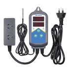 240V Digital Temperature Controller Day Night Timer Alarm Heating Thermostat C/F