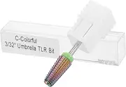 SOESFOUFU Manicure Nail Bits Manicure Supplies Acrylic Nail Drill Bits Cuticle Pusher Nail Art Polishing Tools Manicure Accessories Nail Bits for Women Safety Bits for Nail Drill