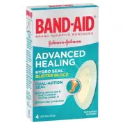 Band-Aid Advanced Healing Hydro Seal Blister Block 4 Pack Regular