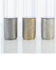 Global Views Hemp Etched Barrel Table