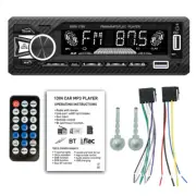 Single Din Car Stereo Head Unit Radio Bluetooth MP3 Player FM/AM USB/TF/AUX In (for: Porsche)