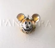 Pandora Mickey Mouse Halloween Pumpkin Charm #799599C01 +FREE Gift Box +Tag