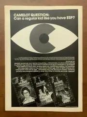 1983 Avon Books ESP McGee Vintage Print Ad/Poster Retro Kids Pop Art Decor