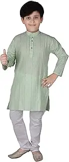 [Pro-Ethic Style Developer] Boys Kurta Cotton Pajamas | Kurta Pajama Set (S-145)