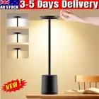 LED Table Desk Lamp USB Cordless Rechargeable Touch Dimmable Bedroom/Bar Light