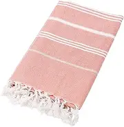 XUNQUCOM Non-Stick Fringe Beach Towel Quick-Drying Bath Towel Shawl (Orange)