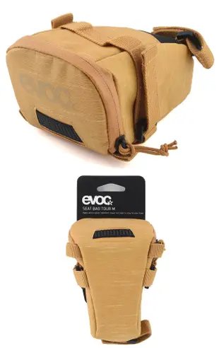 德國 EVOC SEAT BAG TOUR 登山車座墊包「沙漠金」尺寸M 可裝後燈 防水耐磨抗刮 (7.4折)