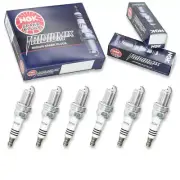 6 pcs NGK Iridium IX Spark Plugs for 1999-2000 Mitsubishi Galant 3.0L V6 - ws (for: Mitsubishi)