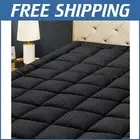 Luxury Quilted Mattress Protector with Cooling Microfiber Top – Deep Pocket Fit