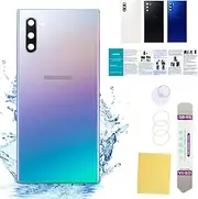 UooFide Compatible for Samsung Galaxy Note 10 Back Cover Glass Replacement 6.3-Inches SM-N970 All Carriers with Installation Manual + Repair Tool Kit (Aura Glow)