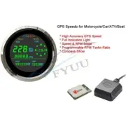 85mm LCD Car SUV Truck GPS Speedometer Tachometer Speed Gauge w/ OverSpeed Alarm (for: Honda)