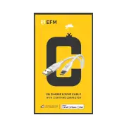 EFM 2m Lightning Cable MFi Approved (White)