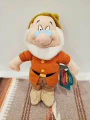 Vintage Disney Classics Applause 7" "Doc" Mini Beanie New With Tag