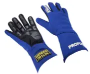PFS-4100-S-BU Proforce Driving Gloves, Pro 1 Racing, Double Layer, Nomex, Blue,