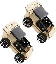 Sosoport 2Sets DIY Car Assembly for Educational Playthings Safe Materials Develops Independent Thinking Skills Fun for Boys