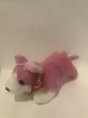 Aurora World Pink Corgi Dog Plush 8” New