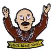 Bobs Burgers Enamel Pin - Bob Hare Krishna "this is me now" - FREE AU POST