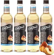 DaVinci Gourmet Sugar-Free Original Hazelnut Syrup, 25.4 Fluid Ounces (Pack of 4)