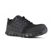 Reebok Work Men's Sublite Cushion Composite Toe ESD Athletic Work Shoe Black - R